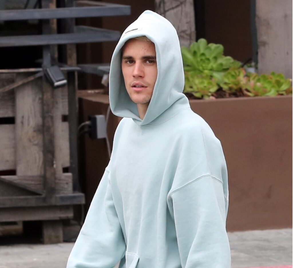 El cantante canadiense Justin Bieber.