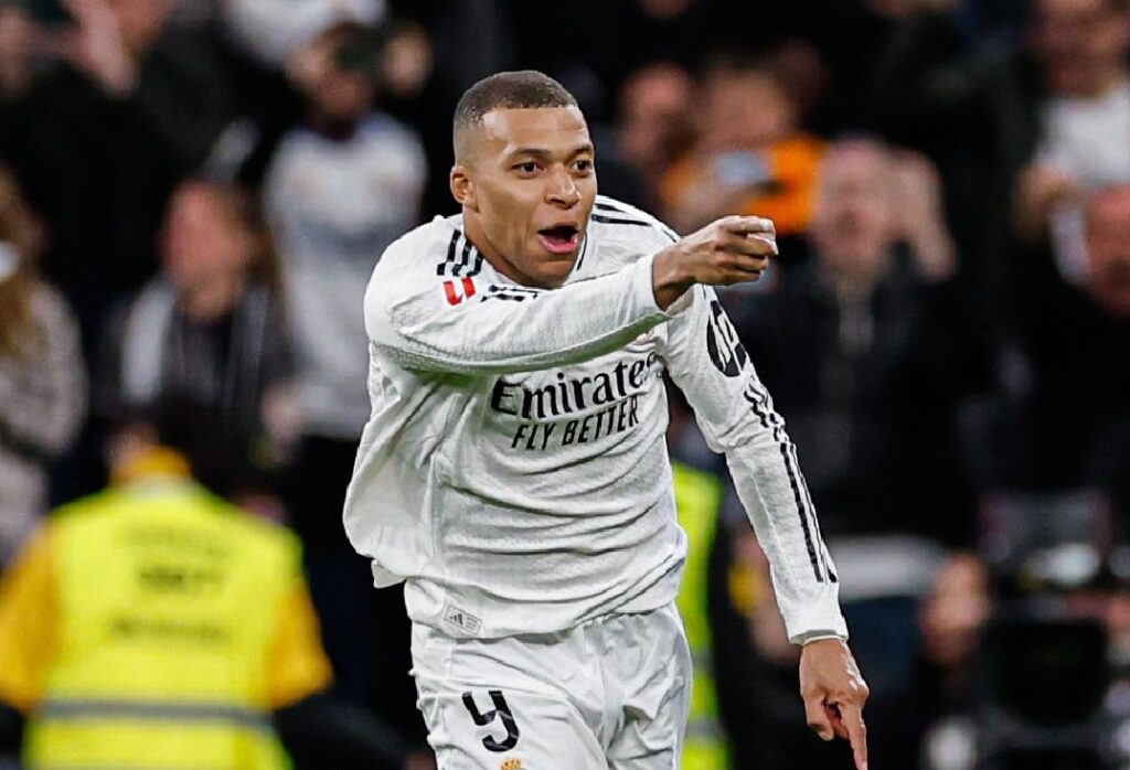 El jugador francés Kylian Mbappé.