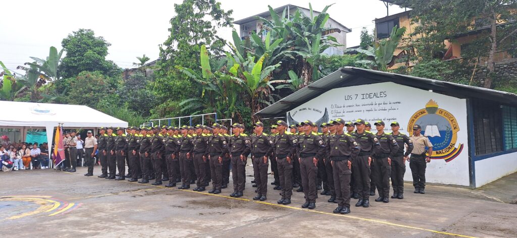 Escuela de Policía de Santo Domingo inicia formación de 60 nuevos aspirantes