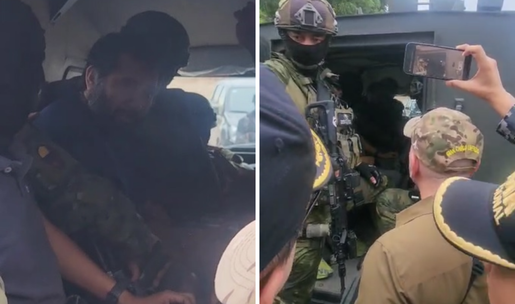 Esto le dijo 'Fito' Macías al ministro de Defensa tras su recaptura en Manabí