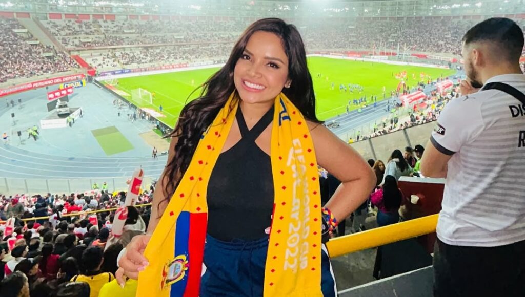 Evelyn Vanessa Calderón: La Coqueta que pisa fuerte en el fútbol