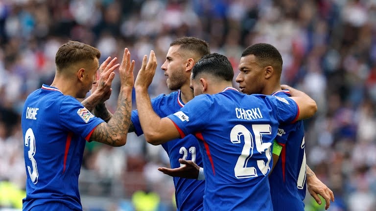 Francia se queda con el tercer lugar de la Liga de Naciones tras vencer a Alemania