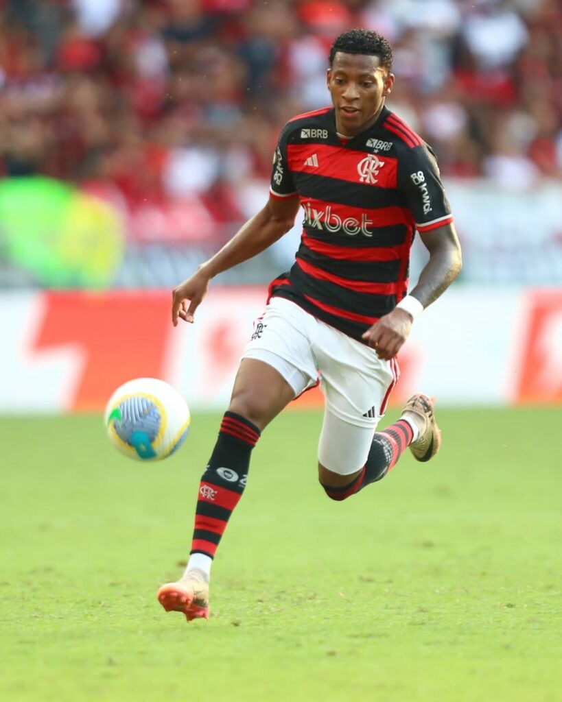 Gonzalo Plata, extremo del Flamengo (Foto: IG del jugador).