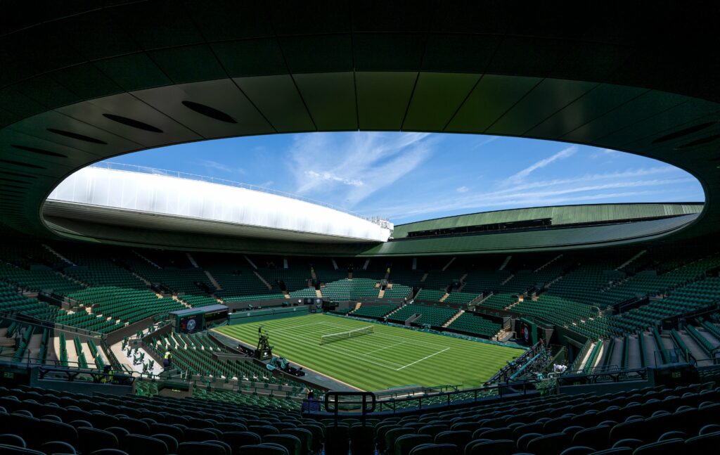 La pista central del All England Club