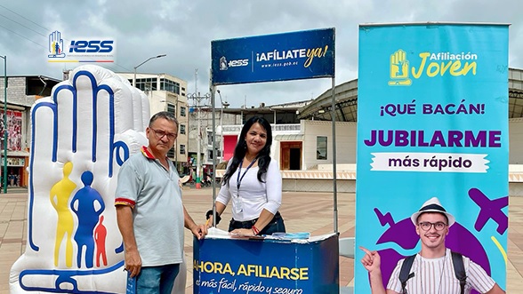 IESS Manabí fortalece afiliación con jornadas itinerantes