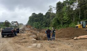 Intervención vial en avenida Las Delicias obliga a negocios a reestructurar operaciones en Santo Domingo