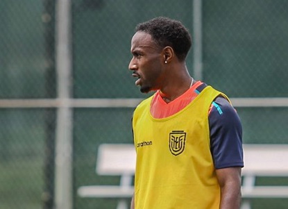 John Yeboah jugador de la selección de Ecuador