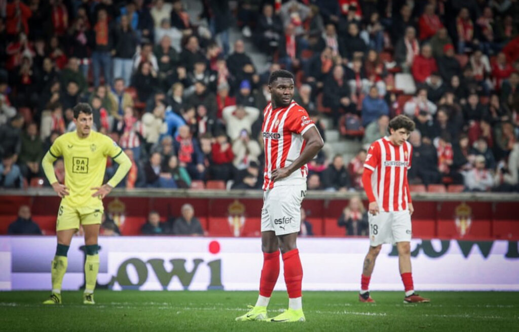 Jordy Caicedo se queda en Gijón, el ecuatoriano tendrá revancha en la Segunda División de España