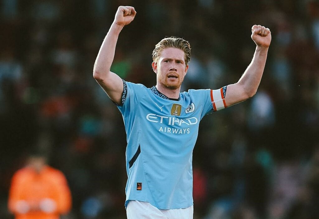 Kevin De Bruyne a un paso de firmar con Napoli para la temporada 2025-2026