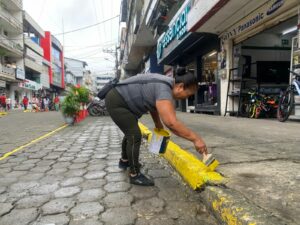 Minga de limpieza Santo Domingo