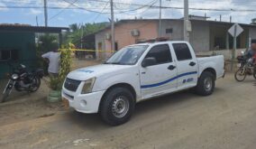 La Policía llegó al lugar donde se registró la balacera que dejó a Jipson Cherres fallecido.