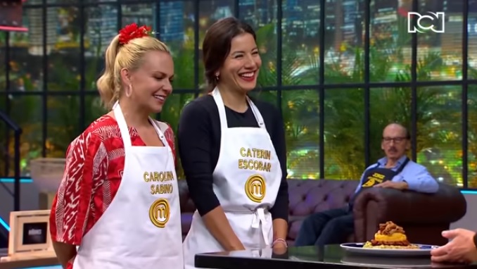 La gastronomía ecuatoriana inspira a dos famosas en MasterChef Celebrity Colombia
