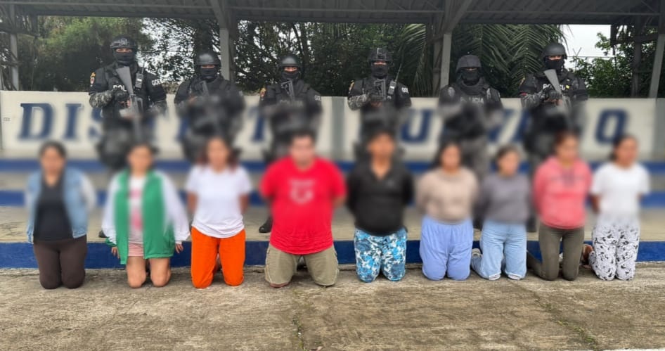 Los integrantes de una red de secuestros, según la Policía, quedaron a órdenes de las autoridades judiciales.