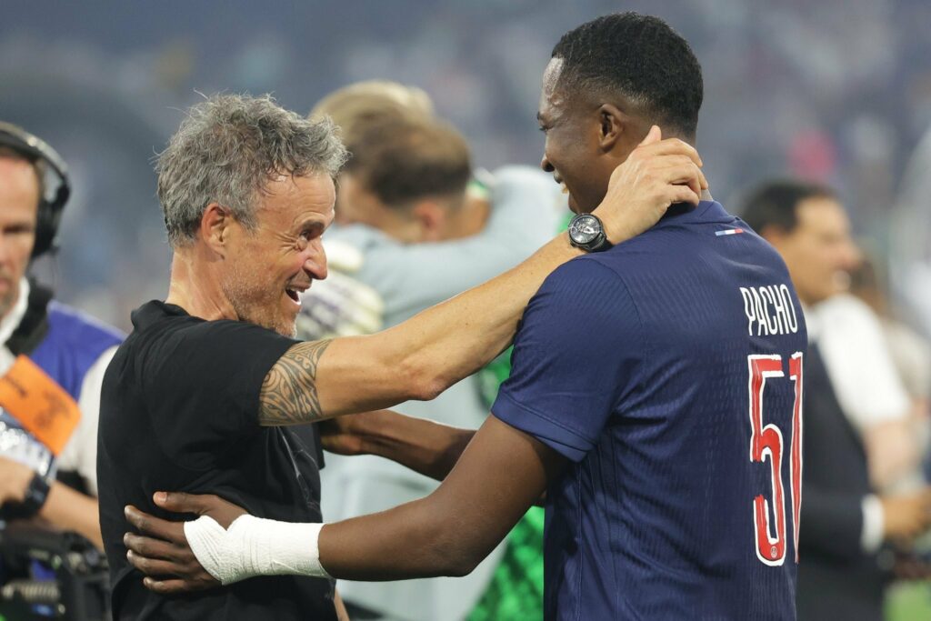 Luis Enrique, técnico del PSG Pacho, 'Des' y Joao han sido determinantes en la final