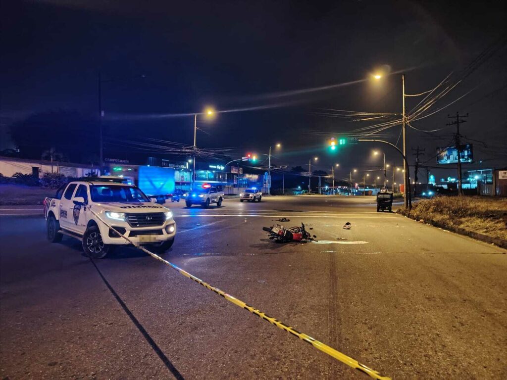 Motociclista muere tras accidente de tránsito en la avenida Los Colonos de Santo Domingo