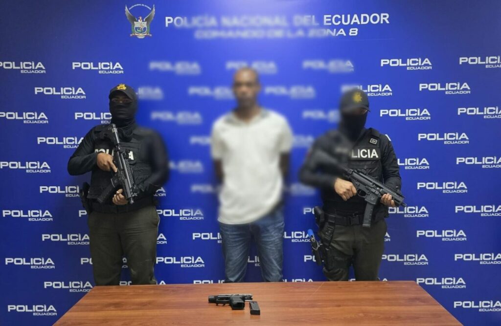 Objetivo de intermedio valor fue detenido durante operativo en Guayaquil