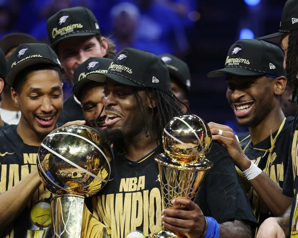 Oklahoma City Thunder conquista su primer título NBA al vencer a Pacers en Game 7