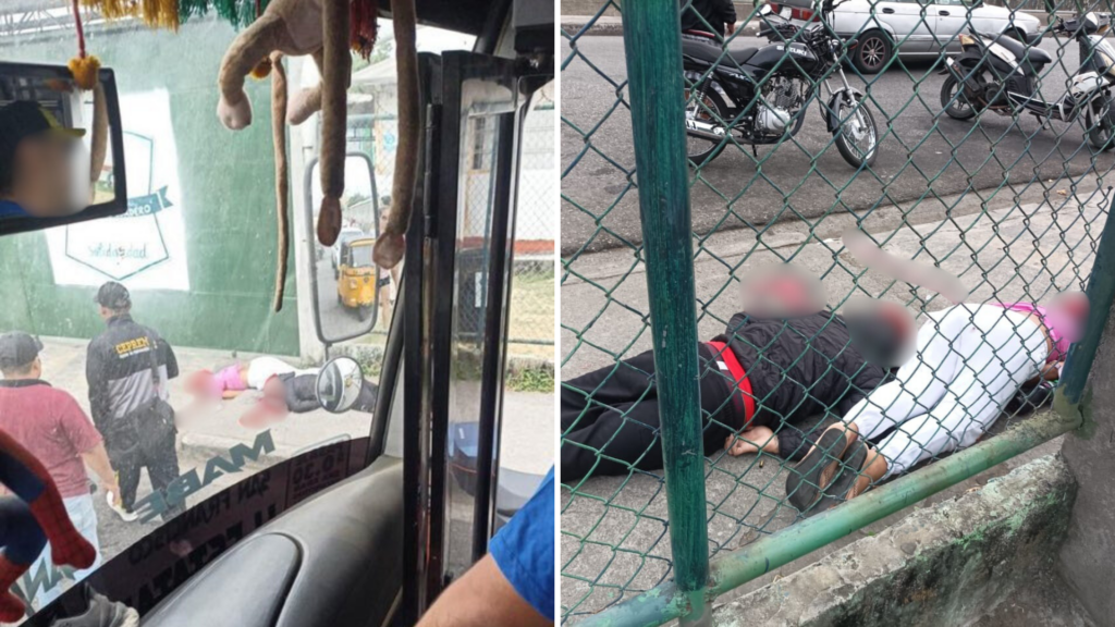 Pareja es asesinada por sicarios tras dejar a sus hijos en la escuela (2)