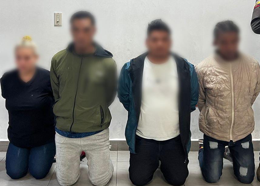 Policía aprehende a cuatro presuntos implicados en asesinato en el sur de Quito