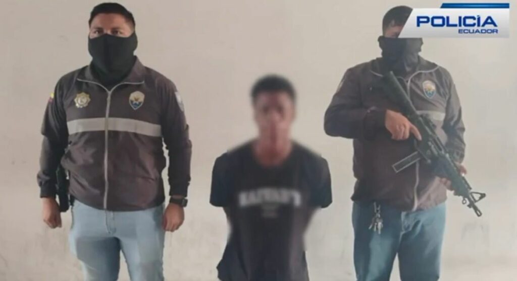 Policía detiene a presunto implicado en robo a domicilio en Esmeraldas