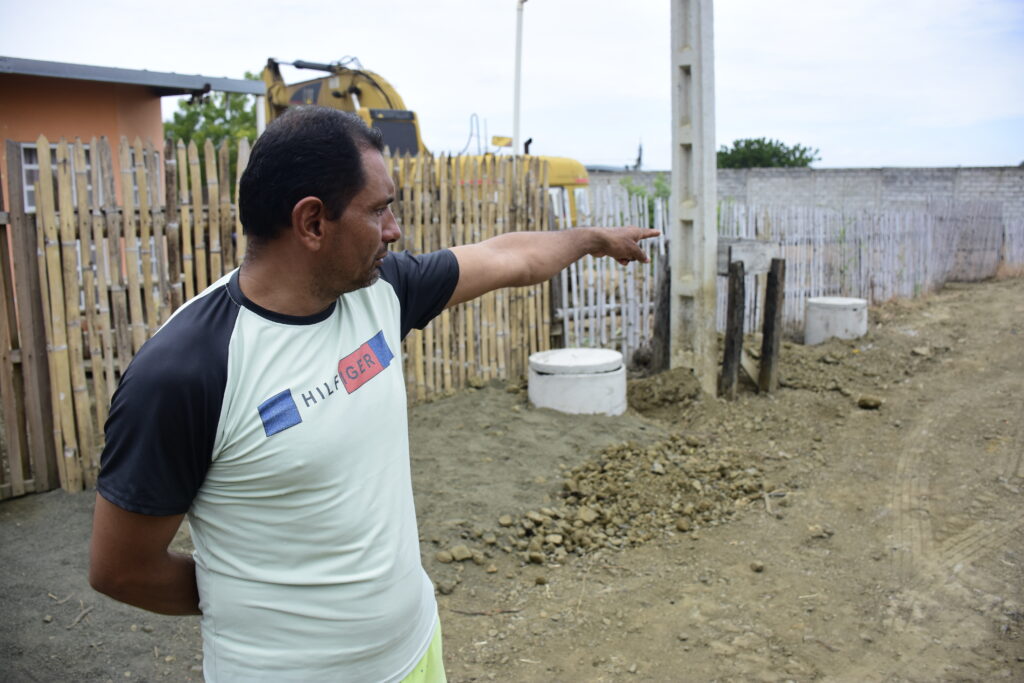 Portoviejo Tuberías de alcantarillado en Panorama se ajustarán tras construcción