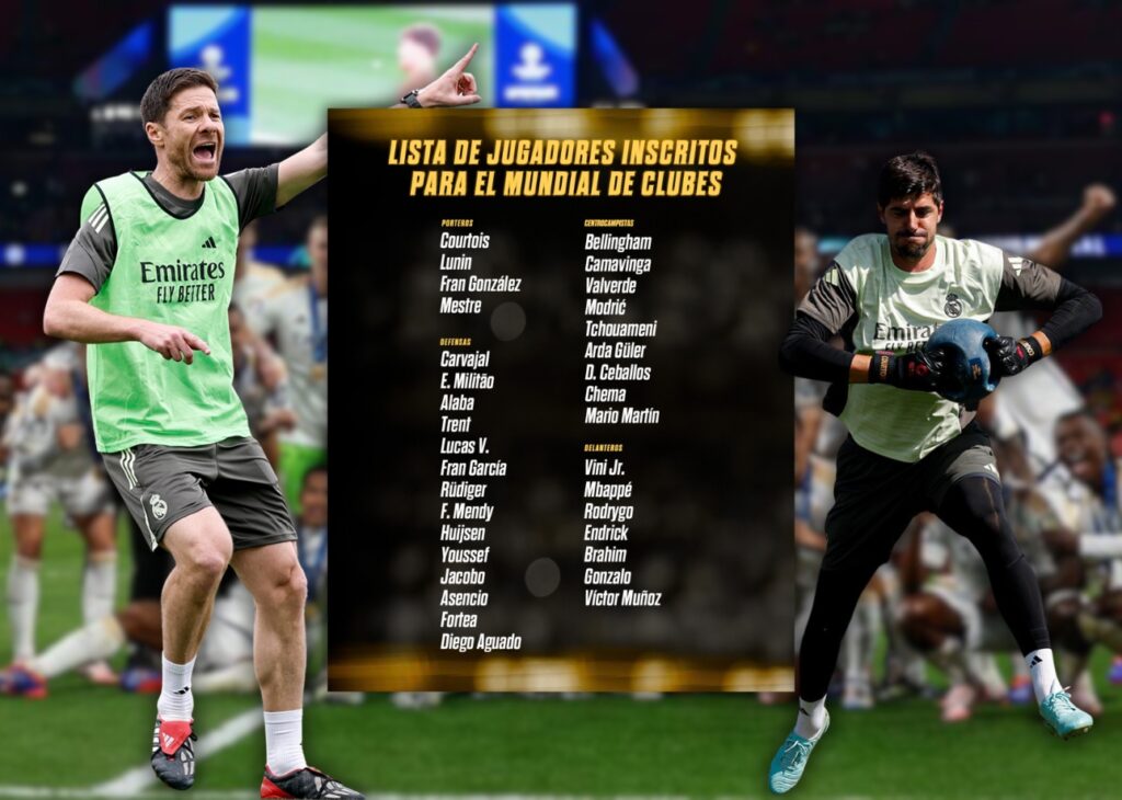 Real Madrid viaja con 34 futbolistas al Mundial de Clubes de Estados Unidos con Modric y Vázquez