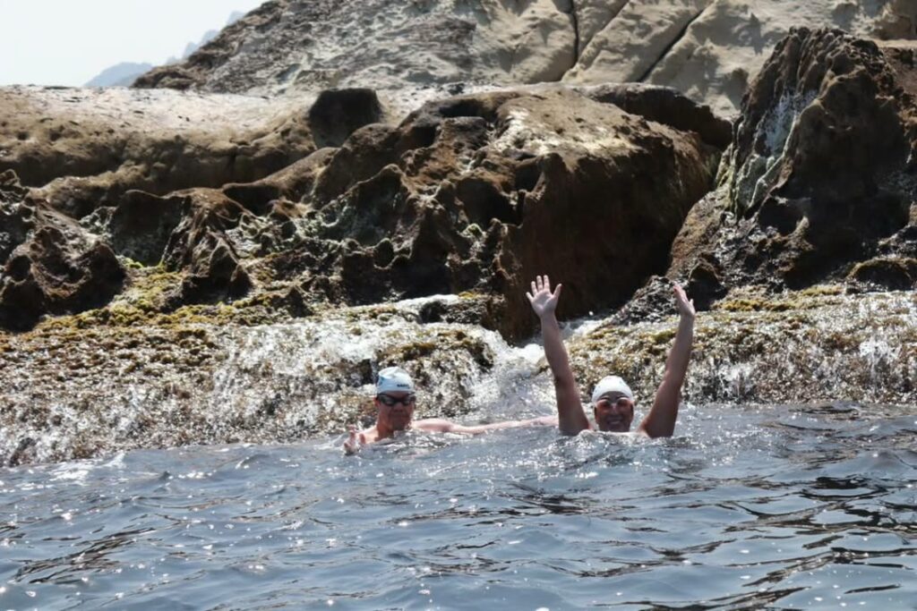 Sara Palacios, primera ecuatoriana en cruzar nadando el Estrecho de Gibraltar