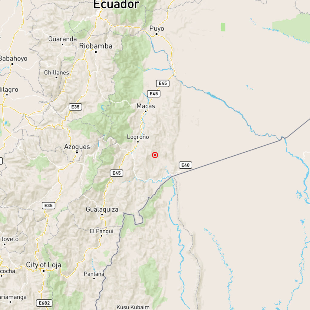 Temblor de 4.1 de magnitud en Morona Santiago: sin daños reportados