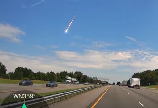 Una brillante bola de fuego cruzó el cielo del sureste de Estados Unidos el 26 de junio de 2025, sorprendiendo a miles de residentes.