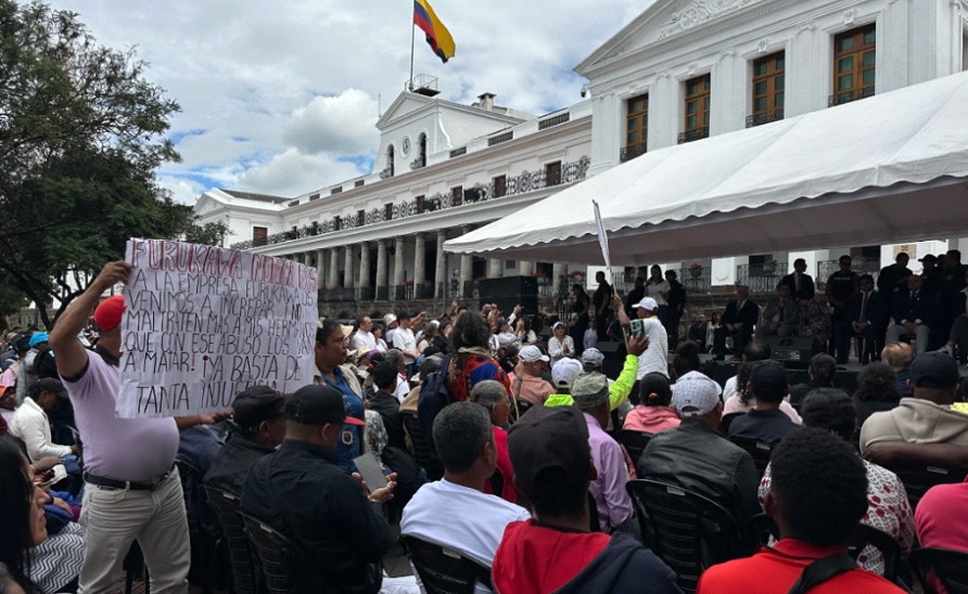 Unión Europea insta a Ecuador a reparación integral en caso Furukawa