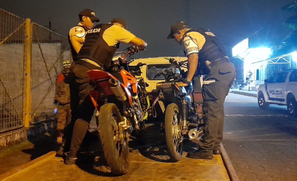 Varias motocicletas fueron trasladadas a los patios de retención de la Policía.