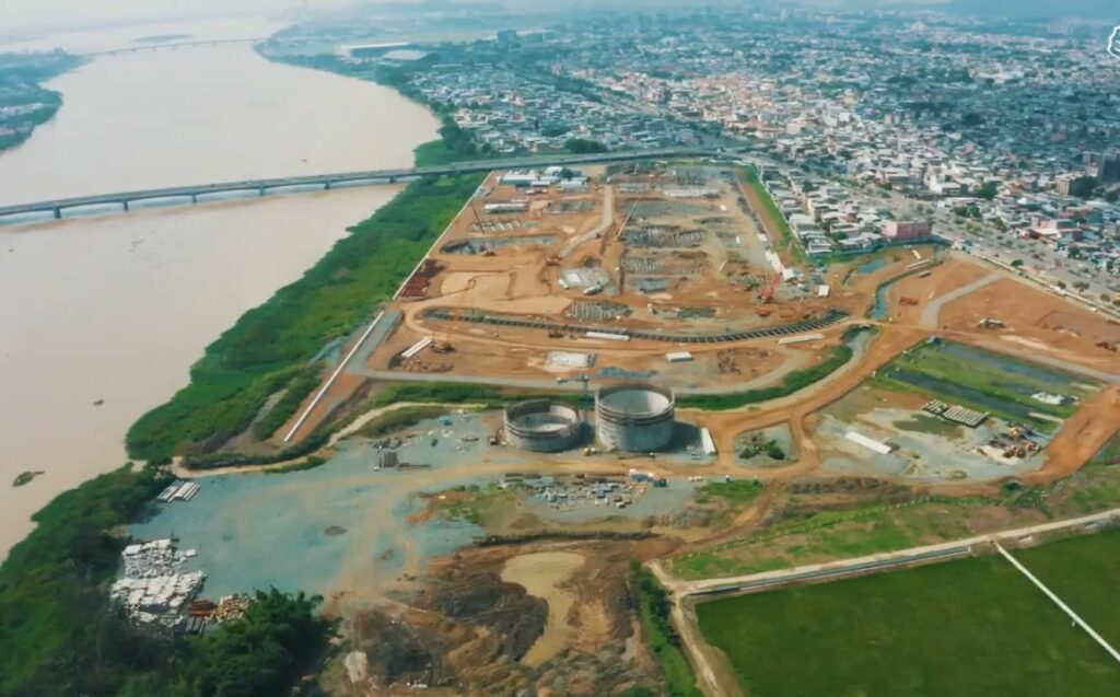 La planta Los Merinos en Guayaquil estaría operativa en el 2026.
