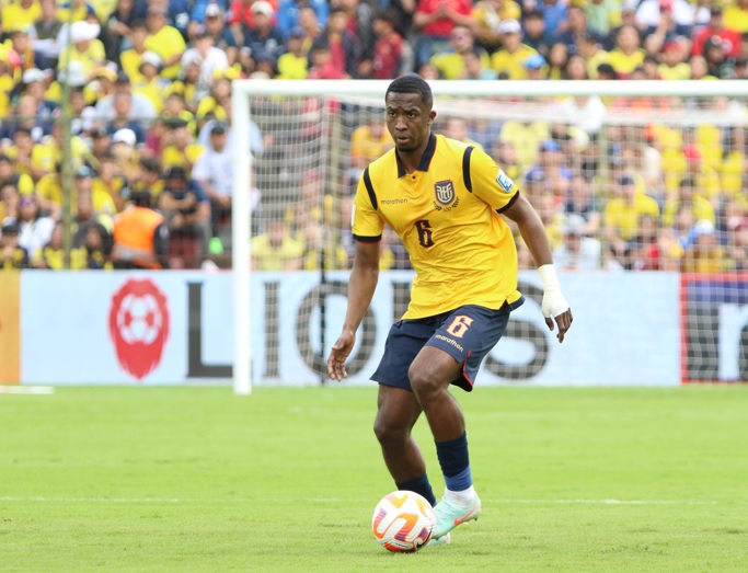 William Pacho, defensor de la selección de Ecuador y del PSG. FOTO Willian Paladines