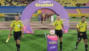 Árbitros para la fecha 16 de la Liga Pro.