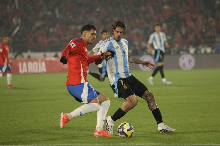 Chile vs. Argentina: La Roja cae 1-0 en casa y complica su clasificación