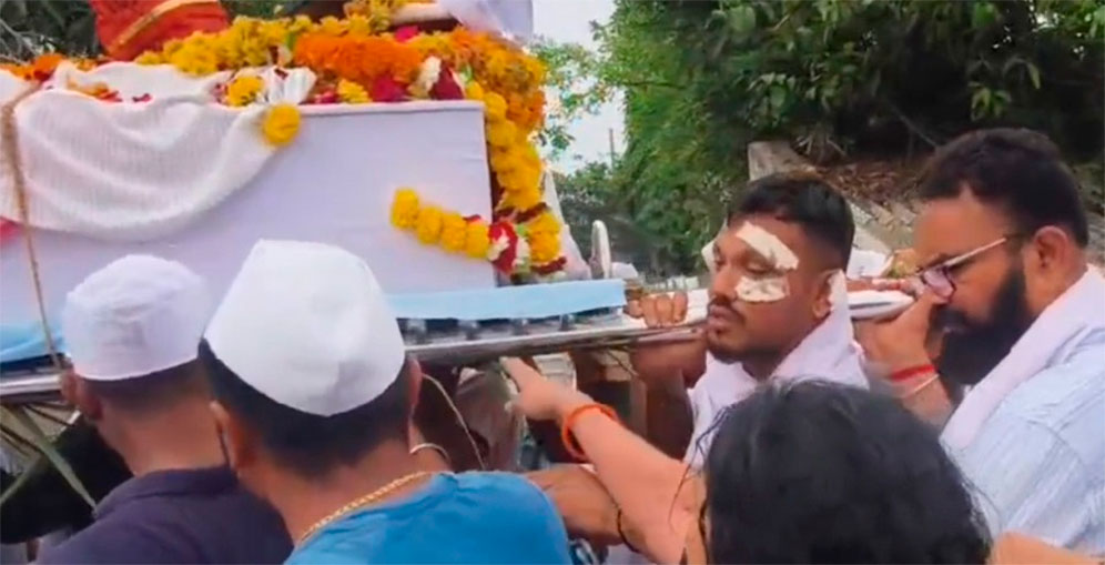India: sobreviviente de siniestro aéreo entierra a su hermano tras tragedia que dejó 241 muertos