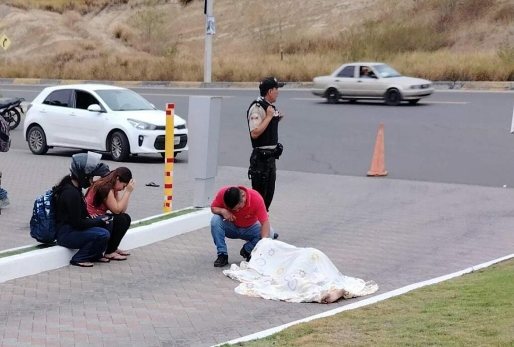 El crimen del agente de tránsito ocurrió en los exteriores de una urbanización, en la vía a San Mateo.