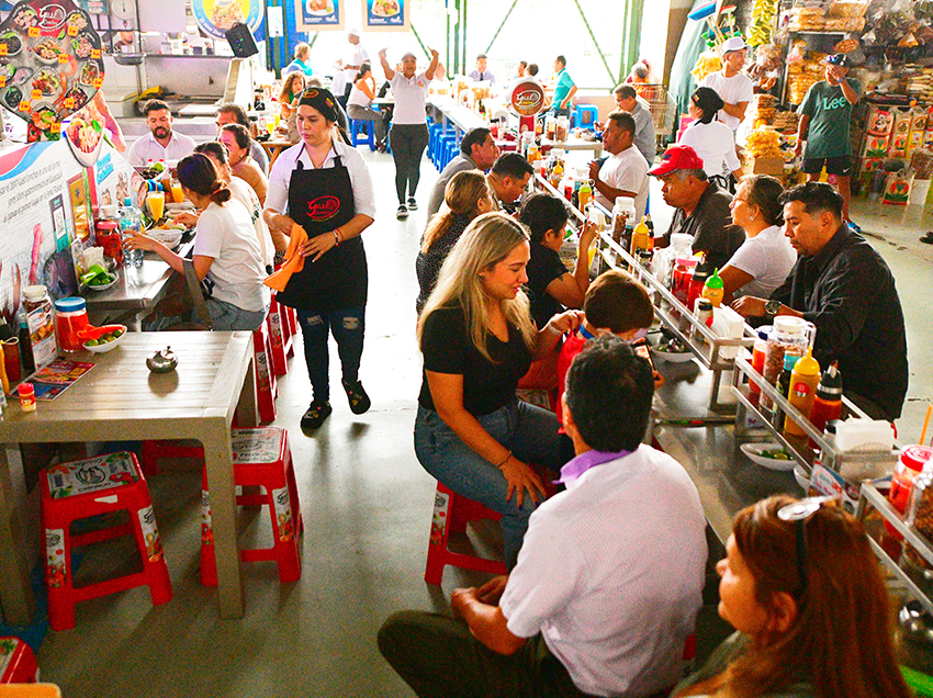 El mercado de Sauces 9 busca convertirse en el primer “Mercado Gastronómico Turístico” de Guayaquil.