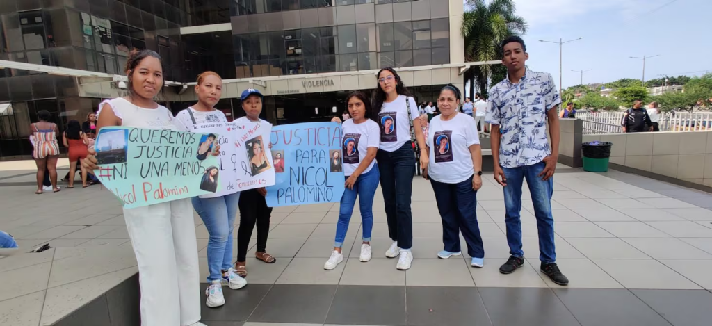 Inicia juicio por la muerte de Nicole Palomino; familia exige justicia