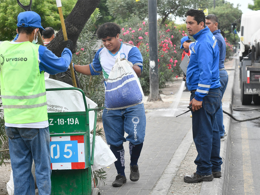 En 2024, DACSE identificó 746 puntos críticos, recolectando 1.4 millones de toneladas de basura.