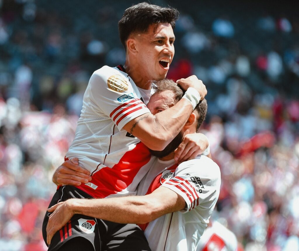 Maximiliano Meza anotó el 3-1 en la victoria de River Plate ante Urawa Red Diamonds de Japón.