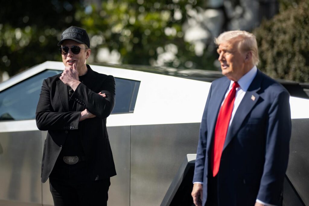 Choque entre gigantes: Musk y Trump protagonizan disputa que sacude a Tesla en Wall Street