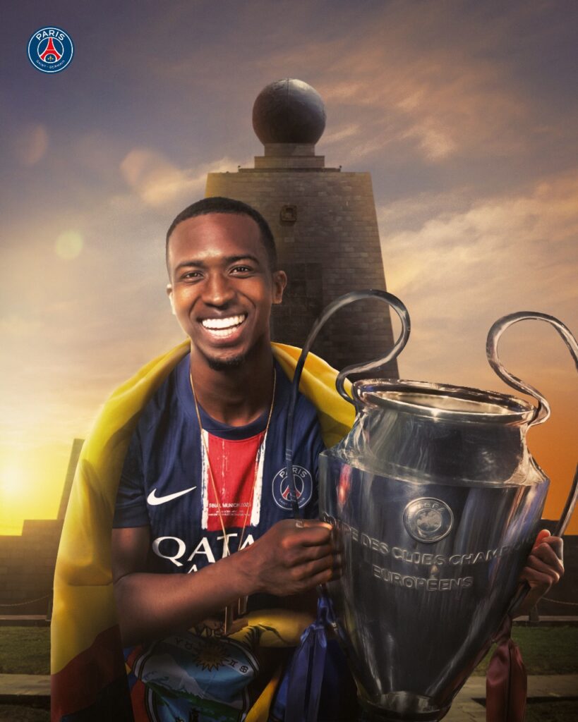 ¡Emotivo! Por qué Willian Pacho lleva el dorsal 51 en el PSG