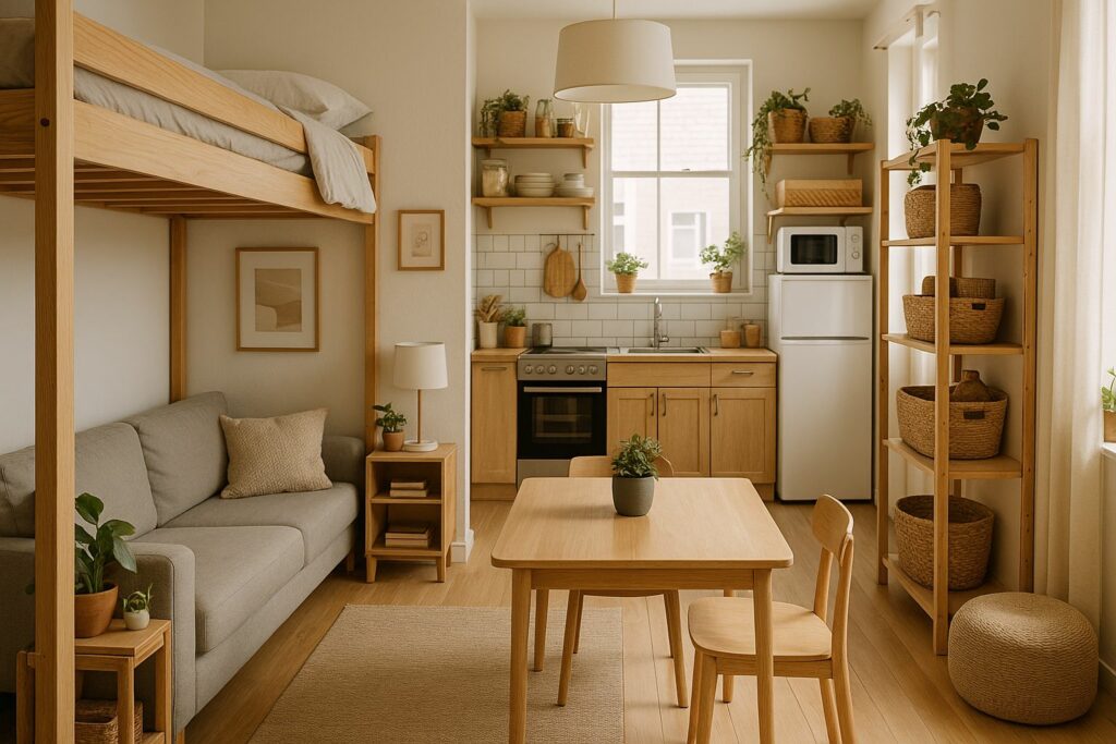 ¿Vives en un espacio reducido Prueba estos trucos para organizar tu casa sin sacrificar estilo