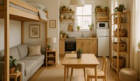 ¿Vives en un espacio reducido Prueba estos trucos para organizar tu casa sin sacrificar estilo