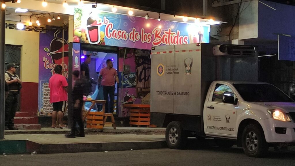 El atentado ocurrió en el centro de Montecristi la noche del 10 de julio.