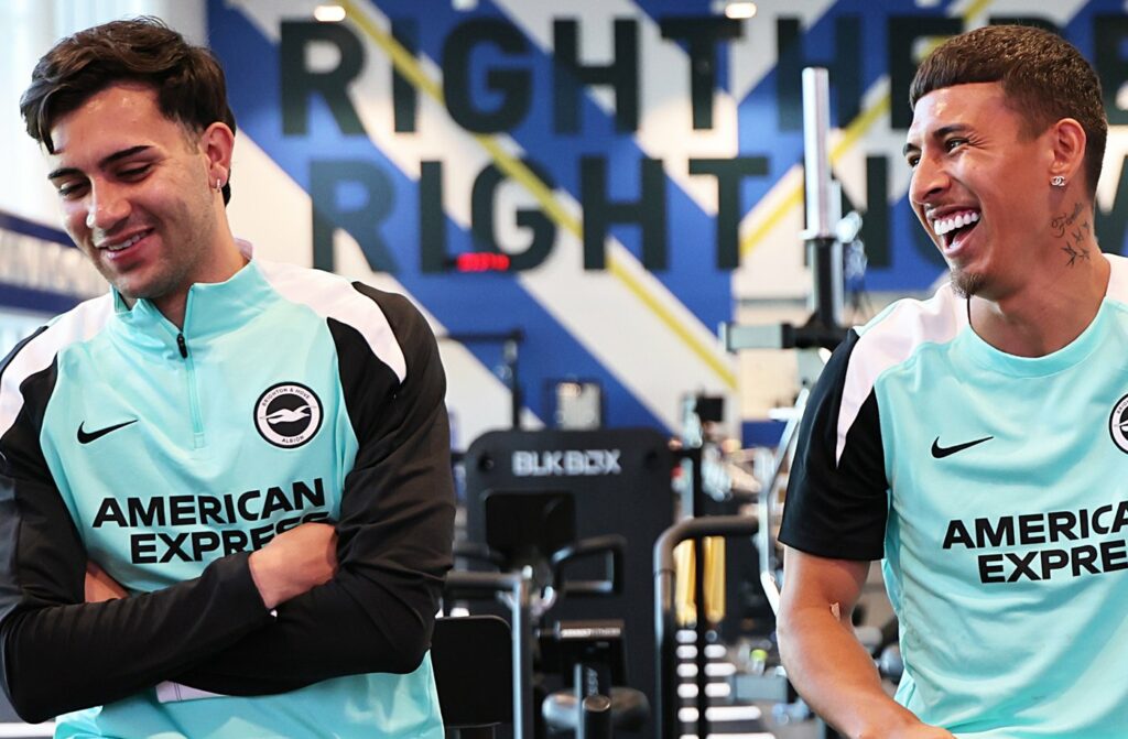 Jeremy Sarmiento se reintegró a los entrenamientos del Brighton