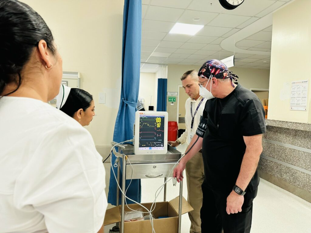 Imagen referencial que muestra una de las salas de un hospital