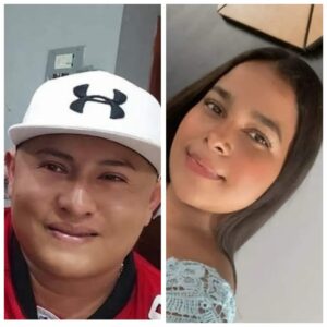 La pareja de esposos que fueron asesinados.