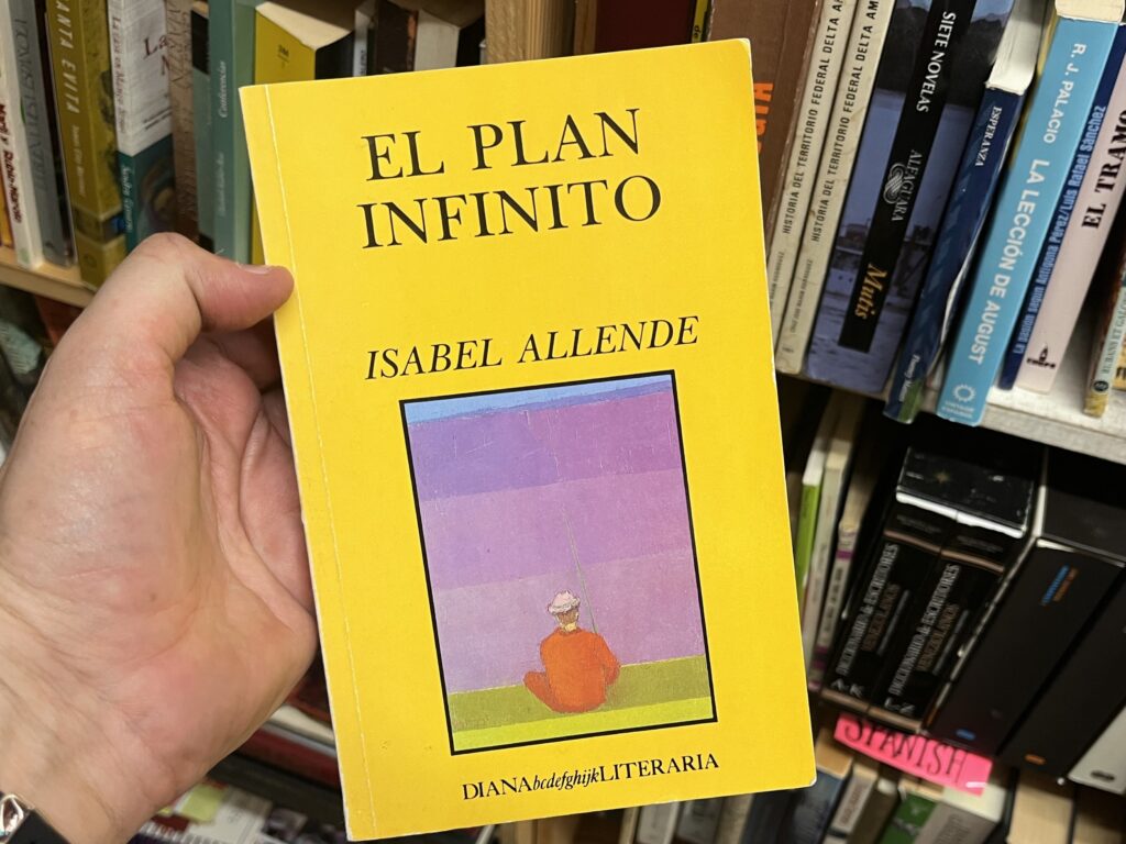 Algunas librerías tienen amplias colecciones en español.